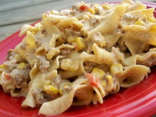 Cheesy Taco Stroganoff