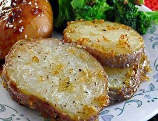 Onion Parmesan Potatoes