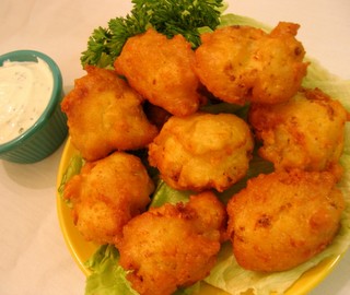 Cauliflower Cheddar Bites