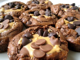 Peanut Butter Brownies