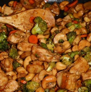 Crock Pot Cashew Stir Fry