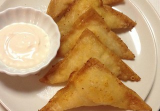 Buffalo Chicken Wontons