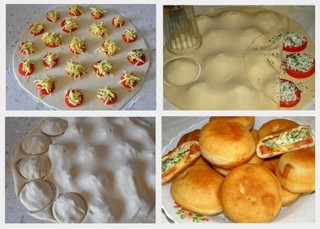 Stuffed Calzone Sandwiches