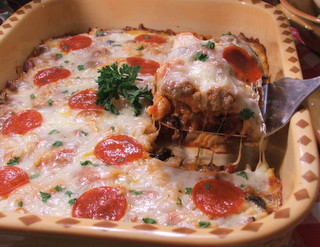 Pizza Pasta Casserole