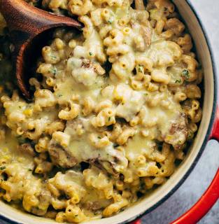 Steak Mac and Cheese