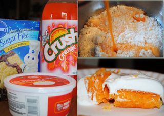 Orange Sherbet Cake