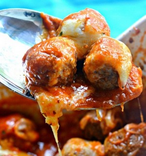 Meatball Parmesan Casserole