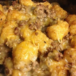 Beefy Tater Tot Casserole