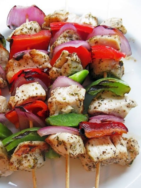 Greek Chicken Skewers