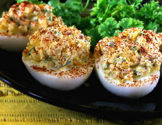 Loaded Deviled Eggs