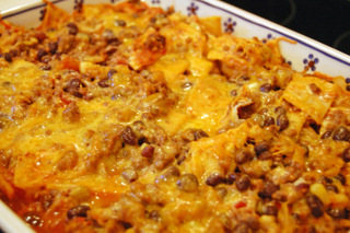 Beef and Bean Taco Bake