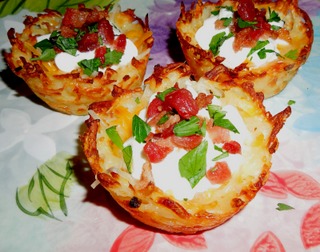 Potato Skin Nests