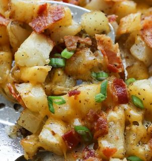 More Bacon Cheddar Potatoes