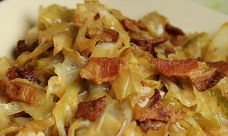 Fried Cabbage with Bacon