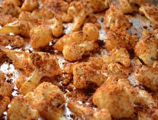 Paprika Roasted Cauliflower