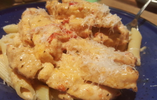 Chicken with Creamy Tomato Sauce