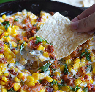 Spicy Bacon Corn Dip