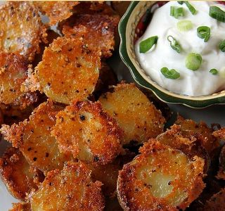 Crispy Parmesan Potatoes