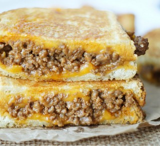 Sloppy Joe Grilled Cheese