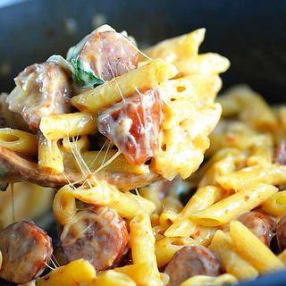 Penne Sausage Pasta