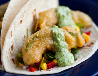 Fried Avocado Tacos