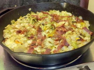 Bacon Fried Cabbage