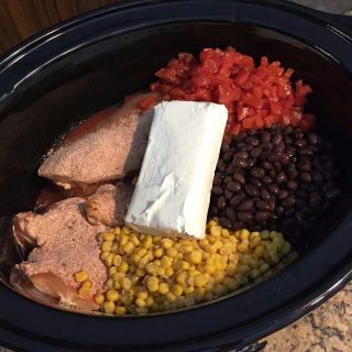 Crock Pot Fiesta Chicken