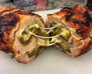 Green Chile Stuffed Pork