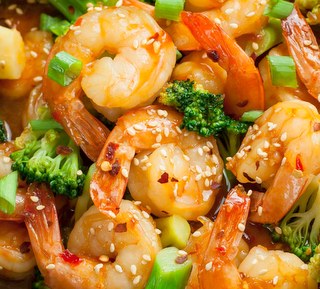 Spicy Shrimp Stir Fry