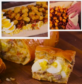 Stuffed Breakfast Bread