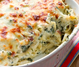 Spinach Dip Pasta