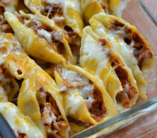 BBQ Pork Stuffed Shells