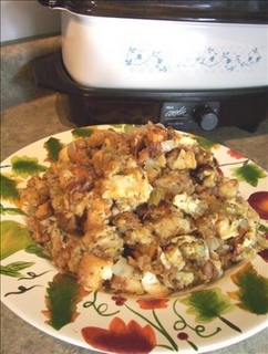 Crock Pot Stuffing