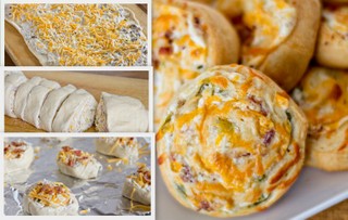 Cheesy Bacon Jalapeno Wheels