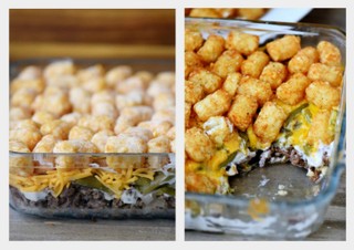 Crazy Good Tater Tot Casserole