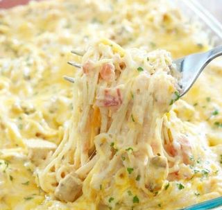 Creamy Spaghetti with Chicken