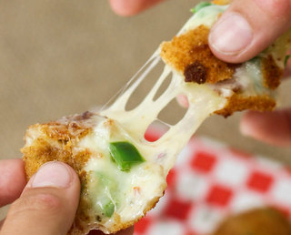 Fried Cheesy Jalapeno Bites