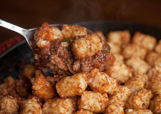 Sloppy Joe Tater Tot Casserole