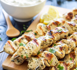 Lemon Chicken Kabobs