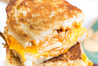 Buffalo Chicken Grilled Cheese