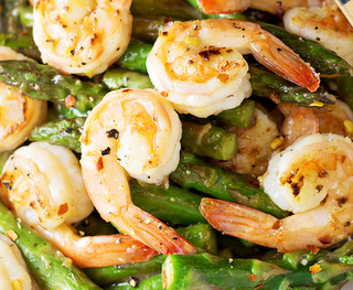 Lemon Shrimp Stir Fry