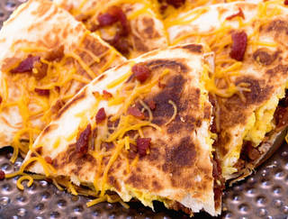 Stuffed Breakfast Quesadilla