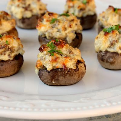 More Stuffed Mushrooms