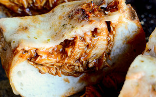 BBQ Chicken Stuffed Bread