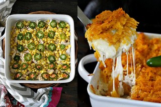 Cheesy Chicken Jalapeno Casserole