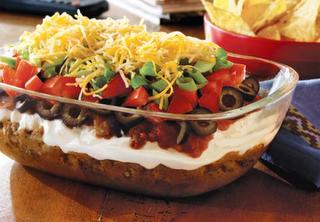 Seven Layer Taco Dip