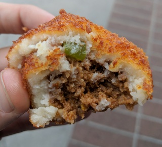 Stuffed Mashed Potato Balls