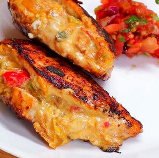 Fajita Stuffed Chicken