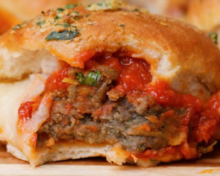 Really Really Good Meatball Sliders