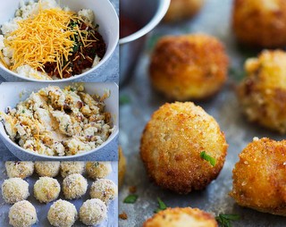 Leftover Mashed Potato Balls